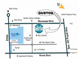 Gustos Market Macapagal map